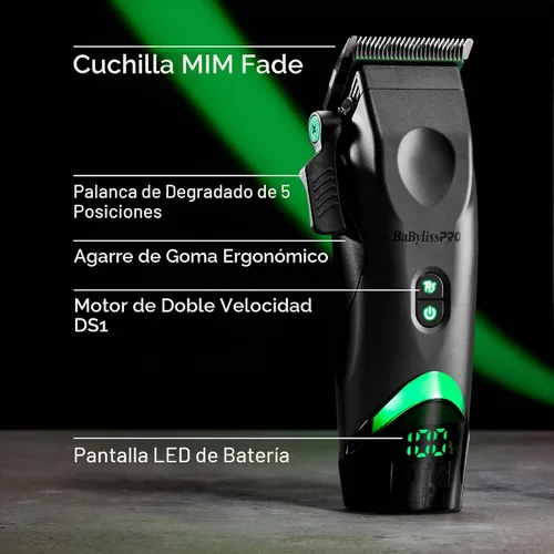 Vista 2 de BaBylissPRO x Tomb45 Wireless Charging Hair Clipper