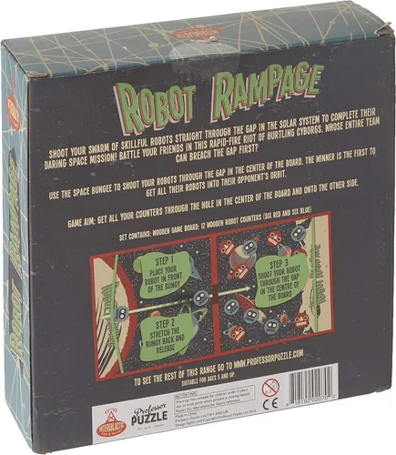 Vista 2 de Robot Rampage Mini Espacio Temático Pinball Maze Arcade Juego