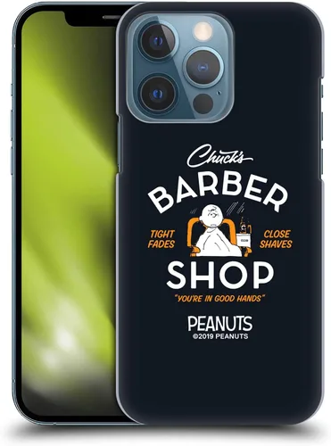 Vista 19 de Head Case Designs Carcasa rígida con licencia oficial de Peanuts Charlie Brown Chuck Barber Shop compatible con Apple iPhone 7/8/SE 2020 y 2022