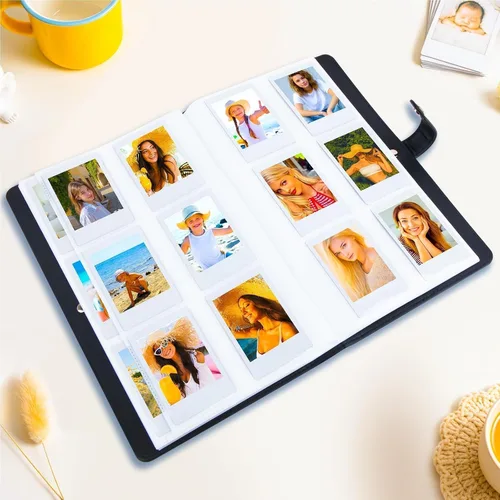 Vista 2 de Ruibytree Álbum de fotos para libro de fotos Polaroid de 2 x 3 pulgadas, capacidad de forma segura 432 imágenes de recuerdos únicos, compatible