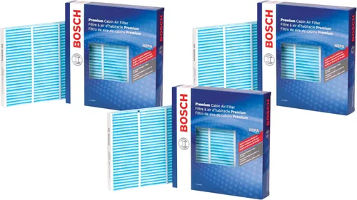Vista 8 de BOSCH 6017C Filtro de aire de cabina HEPA - Compatible con determinados Chrysler Town & Country; Dodge Grand Caravan; Infiniti EX, FX, G, M, Q, QX