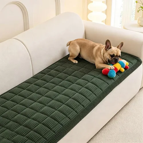 Vista 13 de MEETSKY Funda de sofá lavable para perros, fundas de sofá para sofá de 2 cojines, protector de sofá biplaza antideslizante, apto para mascotas