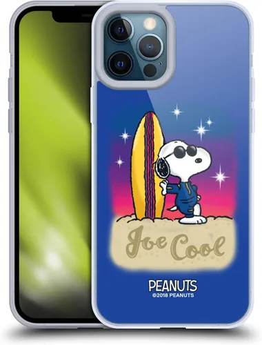 Vista 27 de Head Case Designs Funda de gel con licencia oficial de Peanuts Beach Surf Snoopy Boardwalk Airbrush [protección de grado militar] compatible