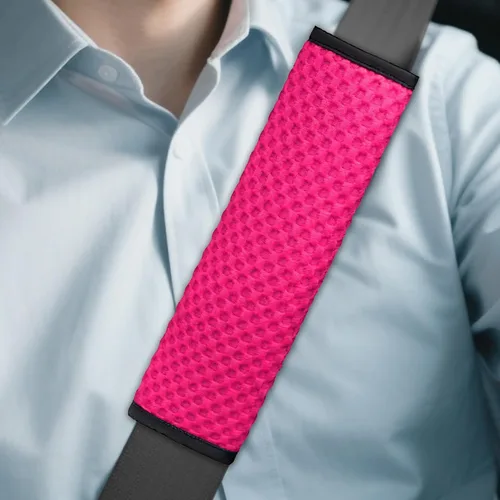 Vista 13 de 2 fundas para cinturón de seguridad de automóvil, almohadillas suaves para cinturón de seguridad, fundas para el cuello, protector de correa