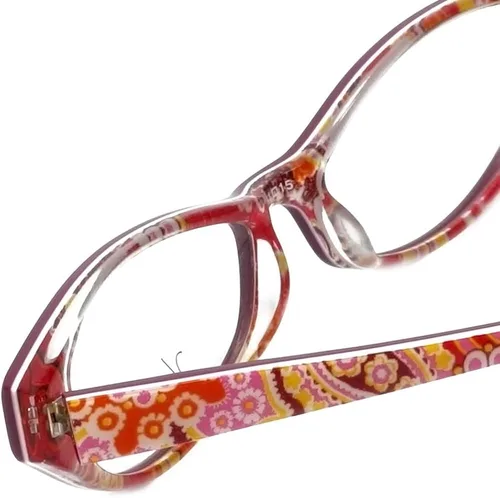 Vista 4 de Vera Bradley Designer Eyeglasses Isabella RFZ in Frambuesa-Fizz 2.008in DEMO LENS
