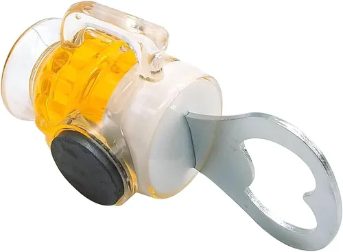 Vista 7 de Abrebotellas creativo práctico acero inoxidable abridor de vino accesorios de cocina (abridor de botellas de cerveza C)