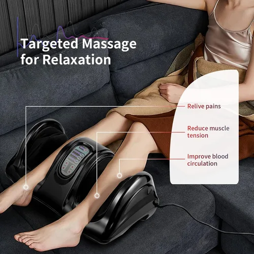 Vista 7 de Giantex Shiatsu - Máquina masajeadora de pies para pies, pierna y pantorrilla, tobillo para aliviar el dolor, regalo de spa, masaje de amasamiento