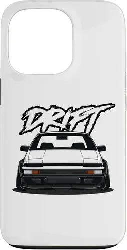 Vista 10 de iPhone 12 Pro Max JDM Drift Anime Manga Car Hachiroku, una funda de carreras para autos de postura 86