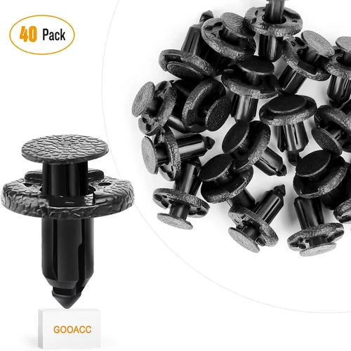 Vista 33 de GOOACC Juego de tornillos para placa de matrícula, tornillos de acero inoxidable con tuercas de nylon para sujetar placas de matrícula delanteras