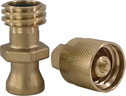 Vista 3 de RE7141F RE7141M Adaptador de tanque de propano para carretilla elevadora Conector de válvula de montaje