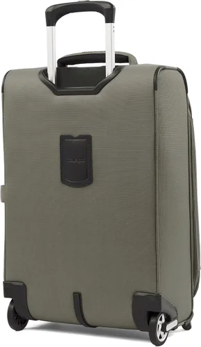 Vista 7 de Travelpro Luggage Maxlite 5 Juego de 2 piezas Bolsa suave y enrollable de 22 pulgadas Verde pizarra