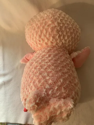 Vista 3 de Animal de peluche con peso, conejo jumbo con 10-15 libras, amigo de peluche lavable