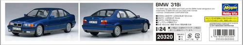Vista 5 de ハセガワ Hasegawa 1/24 620320 BMW 318i Modelo Kit