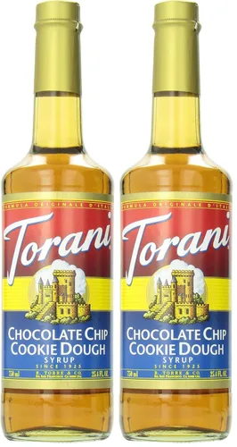 Vista 5 de Torani Jarabe de masa de galletas con chispas de chocolate, 25.4 fl oz