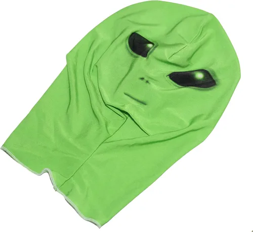 Vista 4 de AXBXCX - Máscara de forro polar de poliéster para disfraz de Halloween