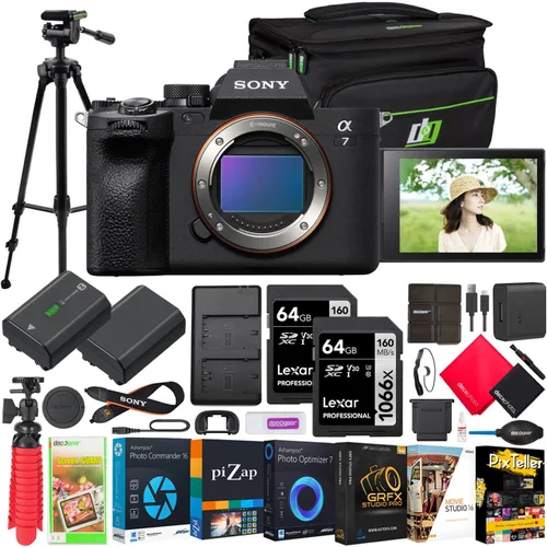 Vista 8 de Sony a7 IV - Cuerpo de cámara sin espejo de fotograma completo con lente de 28 a 70 mm F3.5-5.6 Kit ILCE-7M4K/B Modelo oficial de Sony USA Partner