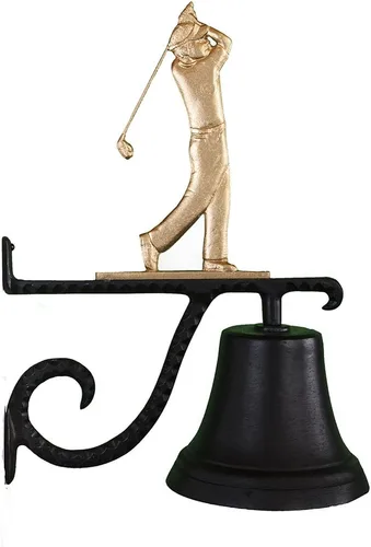 Vista 19 de Montague Metal Products Campana de fundición con bajo dorado