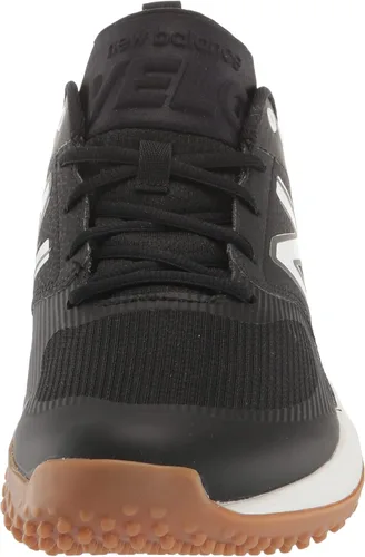 Vista 2 de New Balance Zapatos de sóftbol Fresh Foam Velo V3 para mujer, NegroBlanco, 6