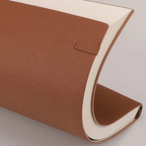Vista 4 de AHGXG Paquete de 2 cuadernos B5 con cuadrícula de puntos (7.6 x 10 pulgadas) con papel grueso de puntos de 4.23 oz/m², cubierta de cuero suave, negro