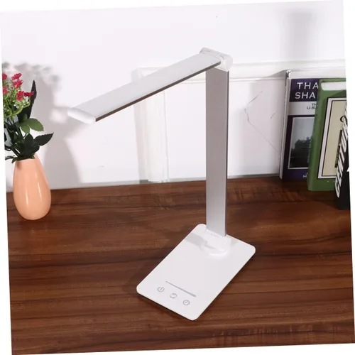 Vista 8 de Uonlytech Lámpara LED de escritorio para ojos con control táctil recargable, modos de brillo, diseño para el hogar, oficina, dormitorio, lectura