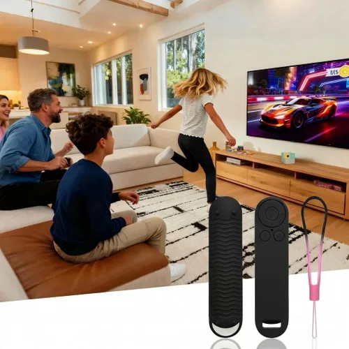 Vista 8 de Funda de silicona para control remoto del sistema de juegos Nex Playground, funda antideslizante a prueba de golpes con 4 pilares para una