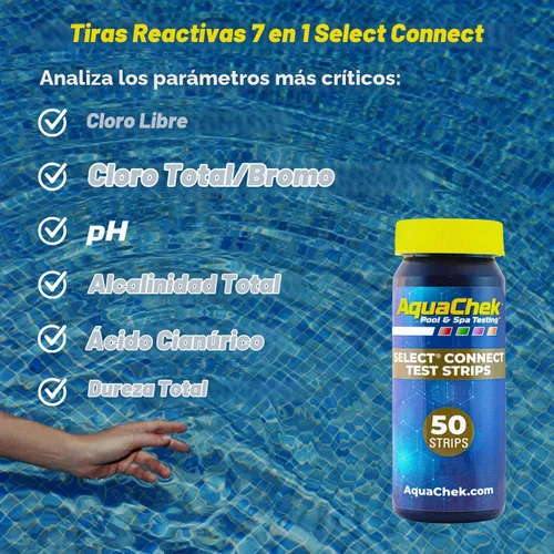 Vista 3 de AquaChek Select® Recambios 541640A Tira de Prueba para Piscinas