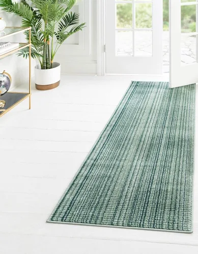 Vista 17 de Unique Loom Gemstone Collection - Alfombra de área - Topacio (2' x 5' 11" corredor, marfil / marrón)