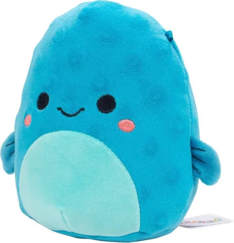 Vista 3 de Squishmallows Refalo The Pufferfish original de 5 pulgadas – Mini peluche oficial de Jazwares – Juguete de peluche coleccionable suave y esponjoso