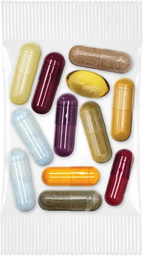 Vista 4 de Omega Start - Paquete diario de vitaminas todo en uno, apoyo total para el cuerpo y los órganos, cardo mariano, chanca piedra, diente de león