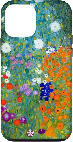 Vista 16 de Gustav Klimt Flower Garden Case for iPhone 16
