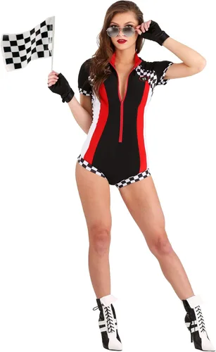 Vista 2 de Disfraz Snappy Racer para mujer