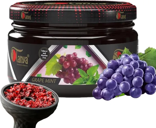 Vista 14 de Tanya Herbal Hookah Molasas 100% sin nicotina y tabaco Sabores de shisha de narguile orgánicos Mezcla de frutas Sabores de shisha 250g Frascos