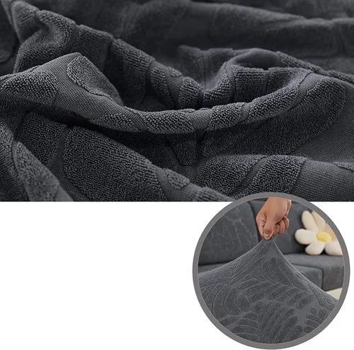 Vista 4 de Fundas elásticas para cojines de sofá, funda de cojín para sofá individual en forma de L, sofá chaise longue, protector suave de muebles de 1, 2 y 3