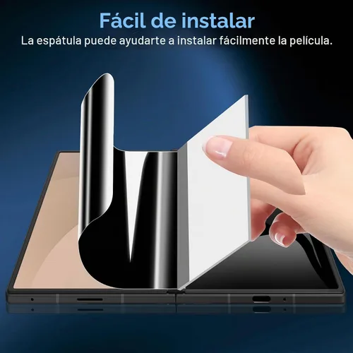 Vista 5 de LYWHL Protector de pantalla interior de privacidad para Samsung Galaxy Z