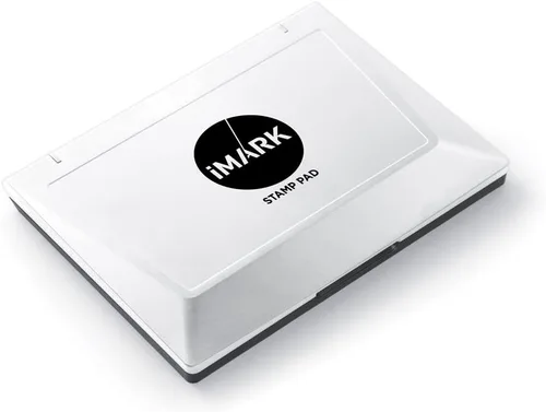 Vista 2 de iMARK Almohadilla extra grande para sellos de tinta de fieltro prémium - 5 7/8 "x 8 1/4" (negro)