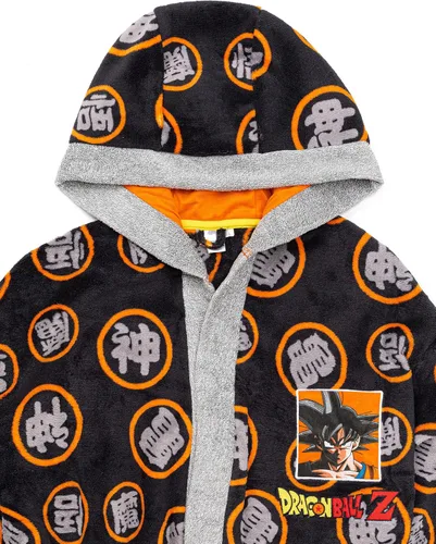 Vista 4 de Dragon Ball Z Goku - Albornoz para hombre, color negro
