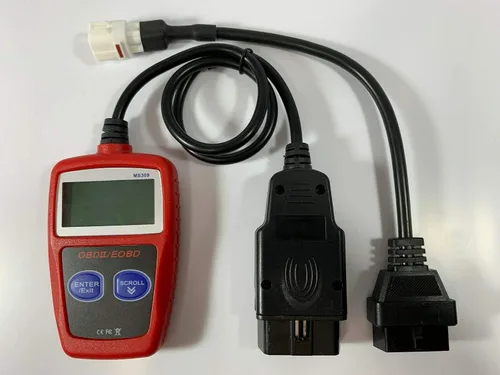 Vista 2 de Lector de Códigos de Diagnóstico OBD2 Escáner Adaptador para Motocicleta y ATV Yamaha