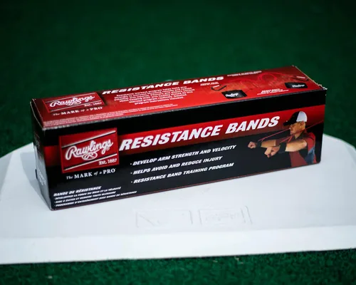 Vista 4 de Rawlings Bandas de resistencia Bandas de entrenamiento de béisbol/softbol de lanzamiento rápido