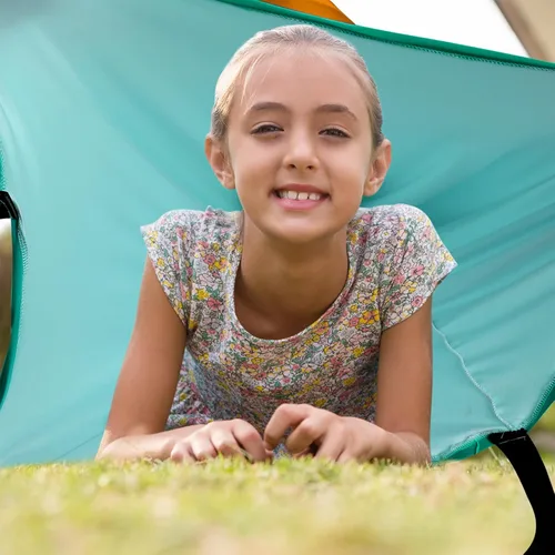 Vista 6 de Shappy Túnel Sensorial de 12 pies para Gatear, Tubo de Resistencia para Tienda Sensorial Calmante, Tubo de Compresión, Juguetes de Túnel de Juego