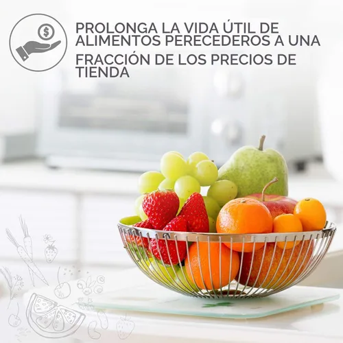 Vista 7 de Deshidratador eléctrico de alimentos de mesada, cecina de vaca, Negro