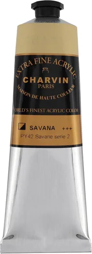 Vista 66 de Charvin Pintura acrílica profesional extrafina – verde absenta, tubo de 2.1 fl oz, pigmentos de triple fresado, resistente a la luz, pinturas