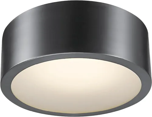 Vista 12 de GLOBE Electric 60309 Lámpara de techo de montaje empotrado de 2 luces, negro mate, acentos de latón antiguo, pantalla de vidrio esmerilado