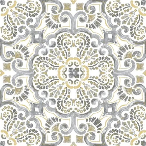 Vista 11 de FloorPops FP2477 Fontaine - Azulejos de suelo Peel & Stick, color azul