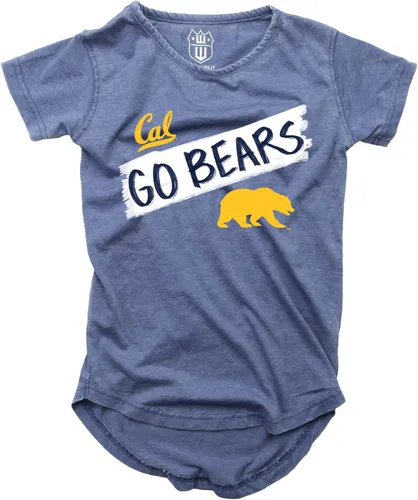 Vista 72 de Wes and Willy NCAA - Camiseta Burnout para niñas S/S