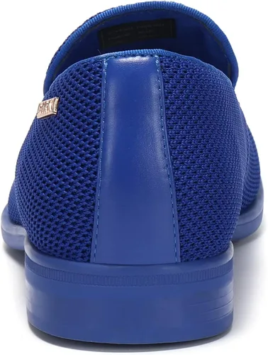 Vista 5 de Dirk Zapatos de vestir para hombre, zapatos de esmoquin sin cordones, mocasines informales, zapatos Oxford a la moda, ligeros