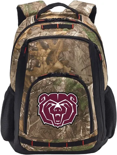 Vista 13 de Broad Bay University Logo Camo Backpack