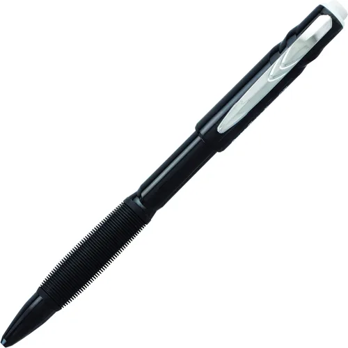 Vista 4 de Pentel Twist-Erase GT, 0.020 in, Portaminas Transparente Barril Negro, Caja de 12 (QE205A)