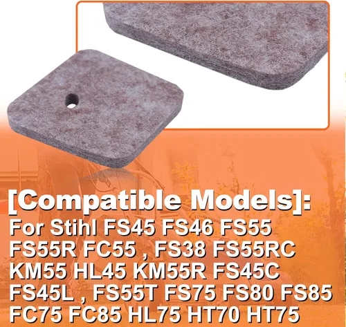 Vista 4 de Para Stihl FS45 FS46 FS55 FS55R FC55, FS38 FS55RC KM55 HL45 KM55R FS45C FS45L, FS55T FS75 FS80 FS85 FC75 FC85 HL75 HT70 HT75 SP85 Recortadora, aire
