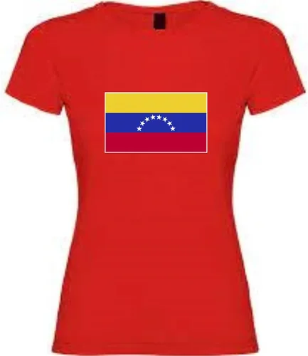 Vista 4 de Florida, T-shirt Venezuela Flag, Venezuelan Gift, Venezuela T-Shirt Women's, T-Shirt Casual, Graphic Tee, Florida State