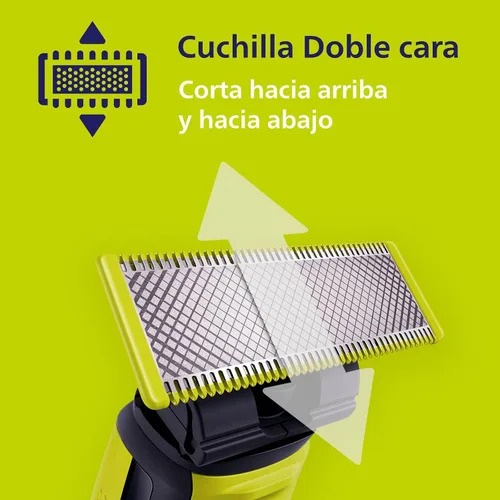 Vista 4 de OneBlade QP220/51 PHILIPS - Cuchilla híbrida, Philips, OneBlade QP22051, color plateado